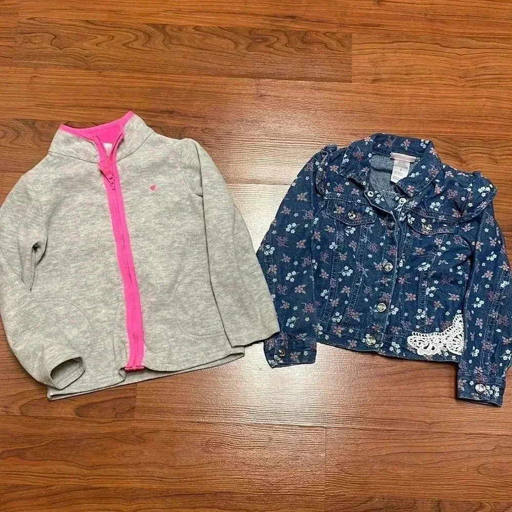 Little Lass and Carters Jackets, size 5